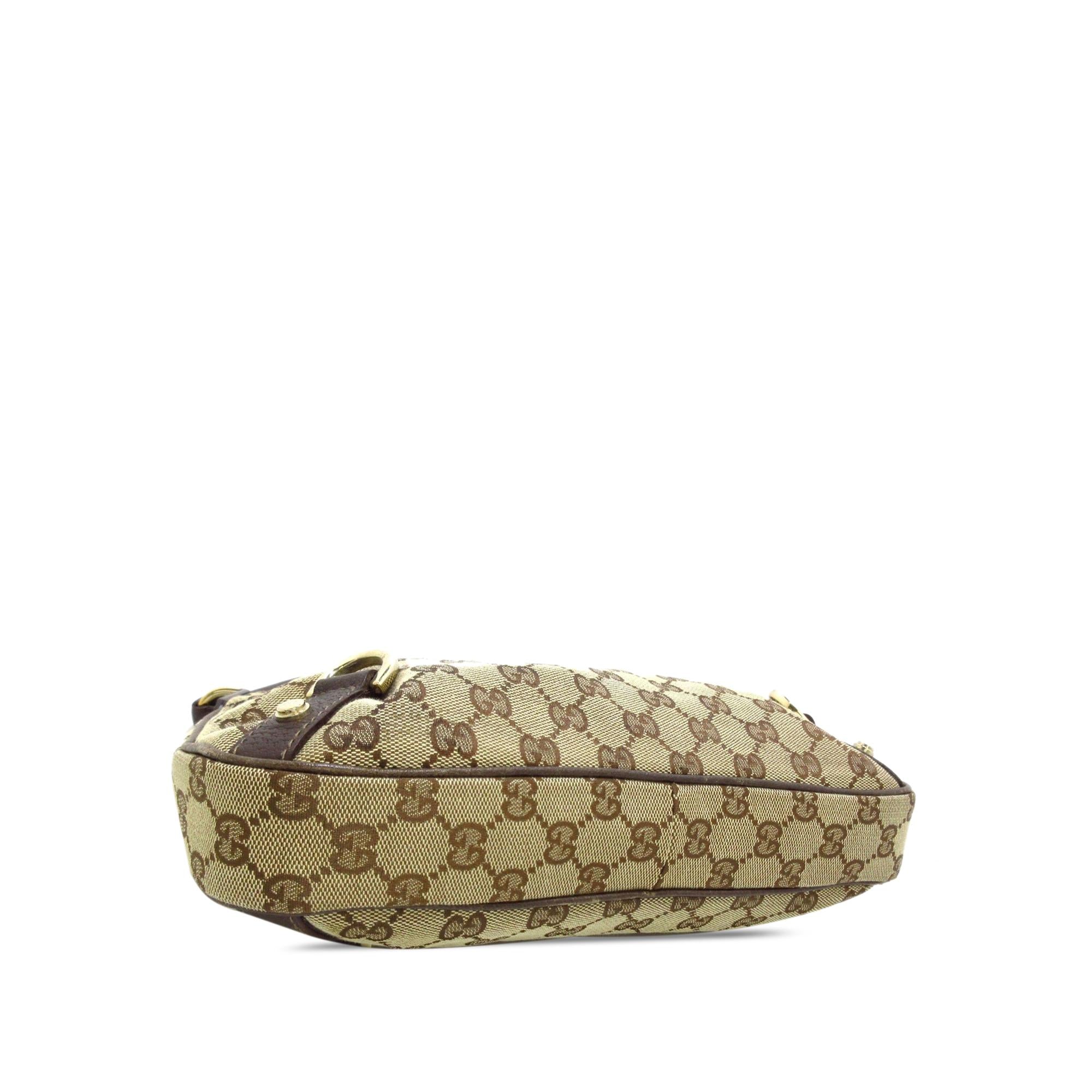 Gucci GG Canvas Abbey D-Ring Shoulder Bag (SHG-dNO3B4)