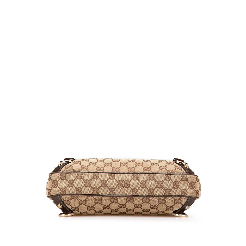Gucci GG Canvas Abbey D Ring Shoulder Bag