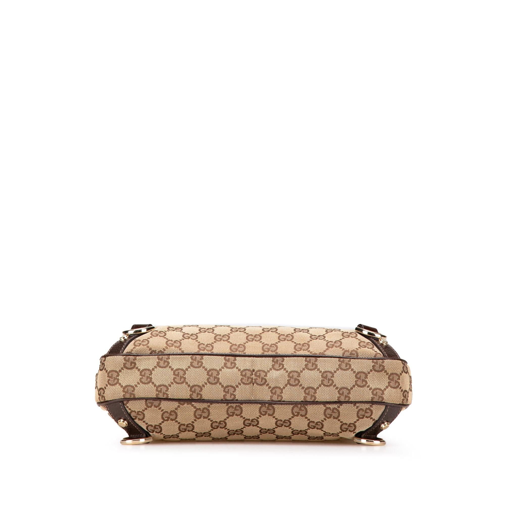 Gucci GG Canvas Abbey D Ring Shoulder Bag