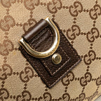 Gucci GG Canvas Abbey D Ring Shoulder Bag
