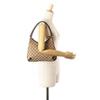 Gucci GG Canvas Abbey D Ring Shoulder Bag