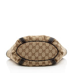 Gucci GG Canvas Abbey D Ring Small Tote (SHF-22935)