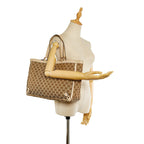 Gucci GG Canvas Abbey D- Ring Tote Bag (SHG-26005)