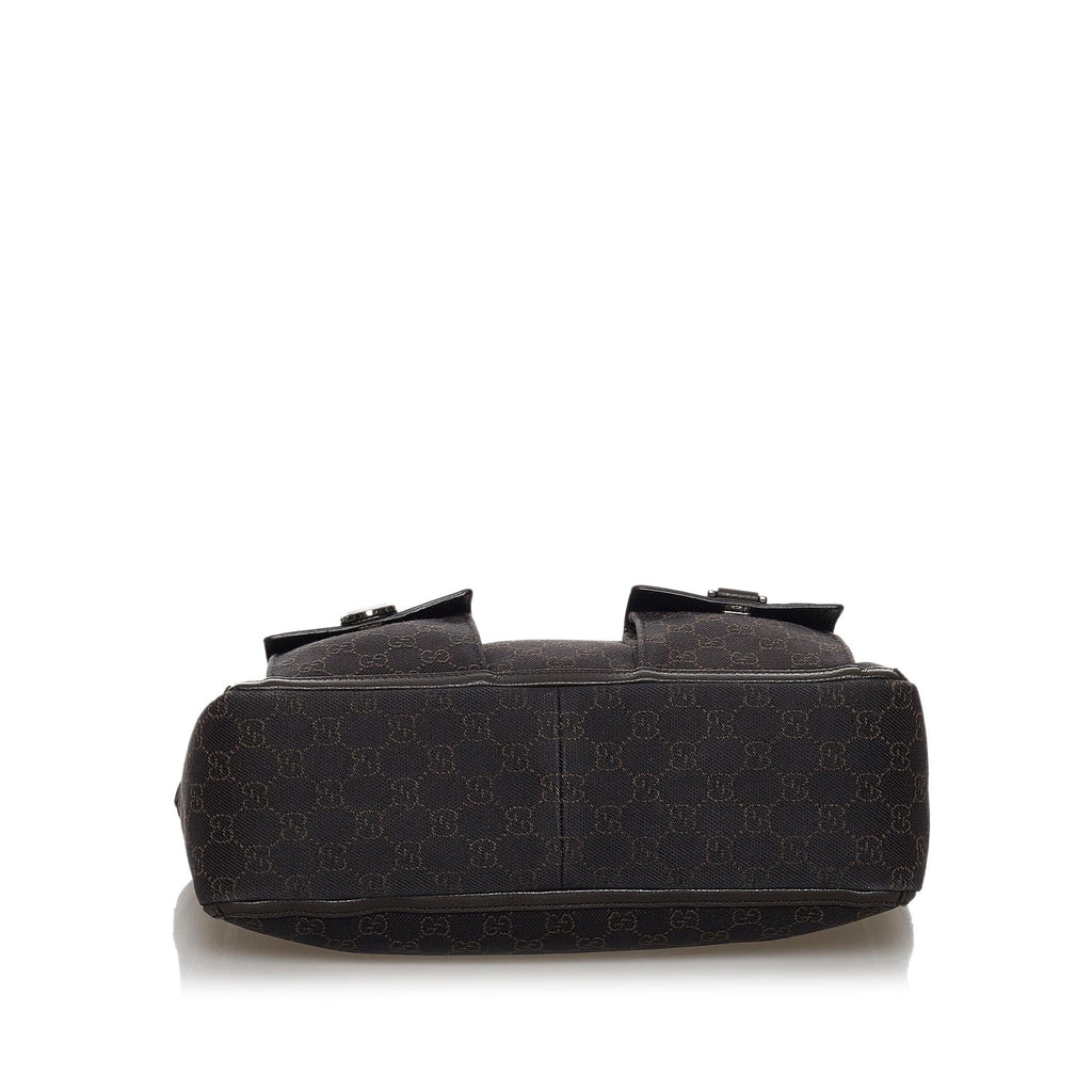 Gucci GG Canvas Abbey D-Ring Tote Bag (SHG-30709)