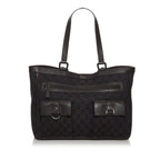 Gucci GG Canvas Abbey D-Ring Tote Bag (SHG-30709)