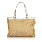Gucci GG Canvas Abbey D-Ring Tote Bag (SHG-32567)