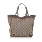 Gucci GG Canvas Abbey D-Ring Tote Bag (SHG-33380)