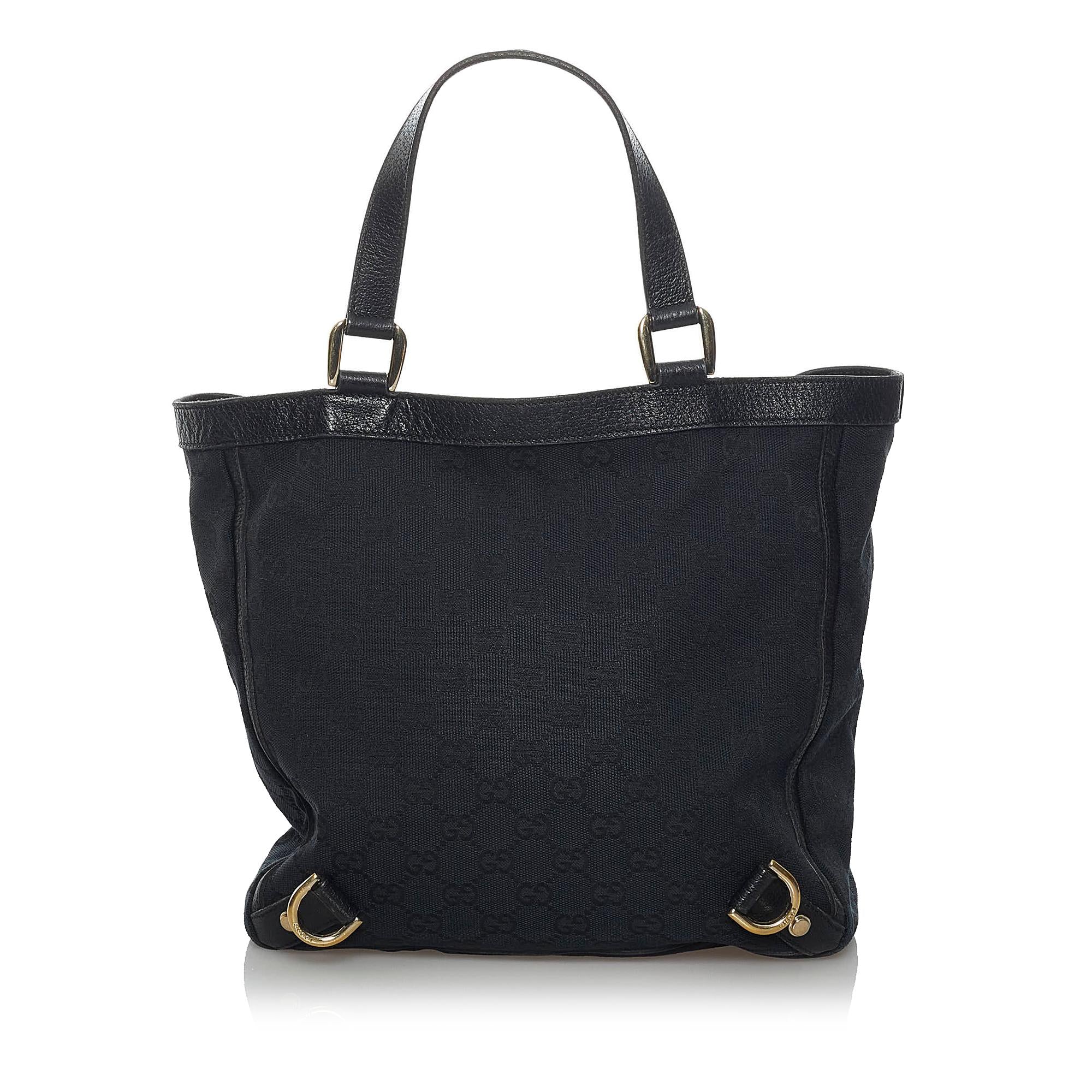 Gucci GG Canvas Abbey D-Ring Tote Bag (SHG-33717)