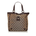 Gucci GG Canvas Abbey D-Ring Tote Bag (SHG-34673)