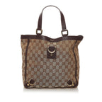Gucci GG Canvas Abbey D-Ring Tote Bag (SHG-34673)