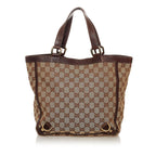 Gucci GG Canvas Abbey D-Ring Tote Bag (SHG-34724)