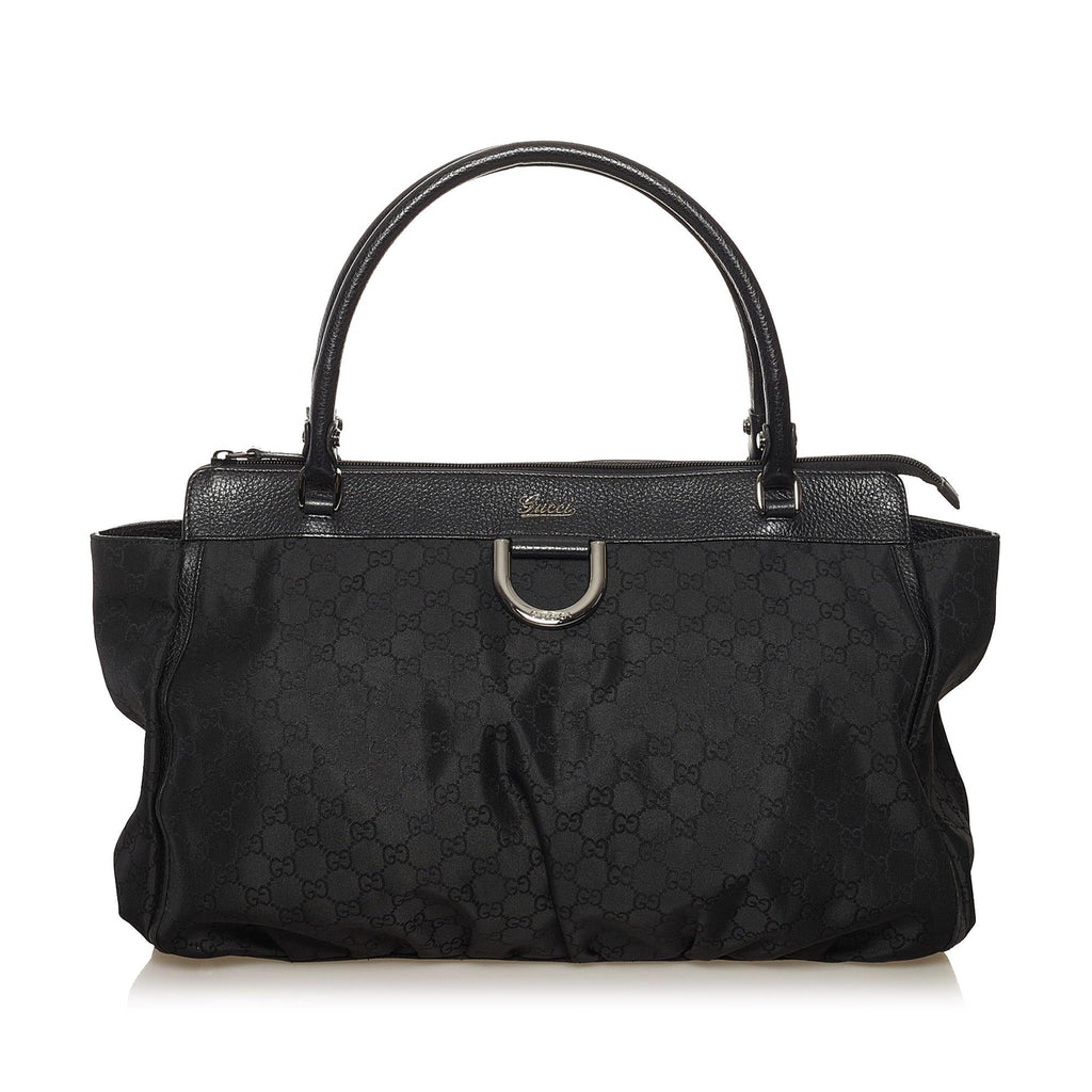 Gucci GG Canvas Abbey D-Ring Tote Bag (SHG-35028)