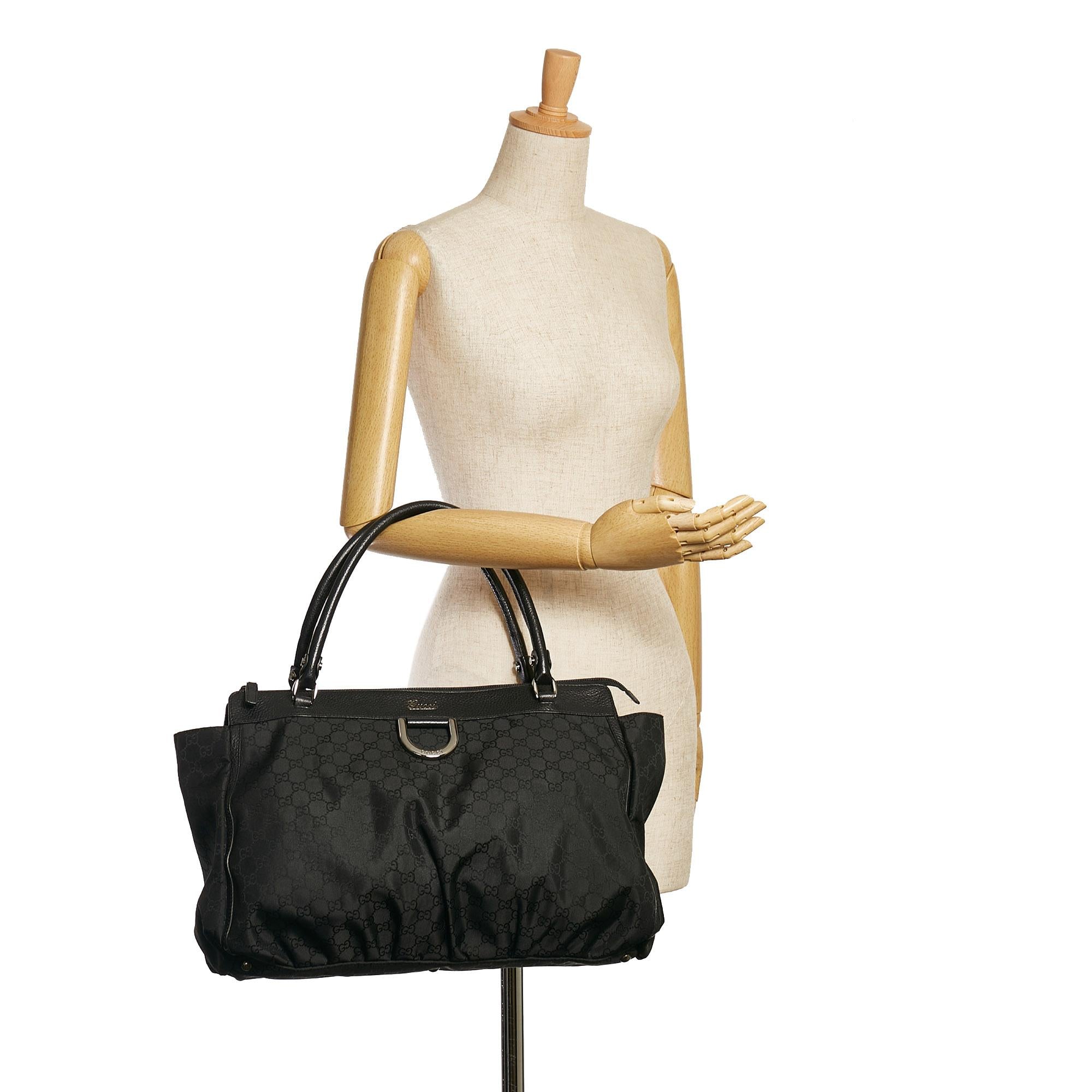 Gucci GG Canvas Abbey D-Ring Tote Bag (SHG-35028)