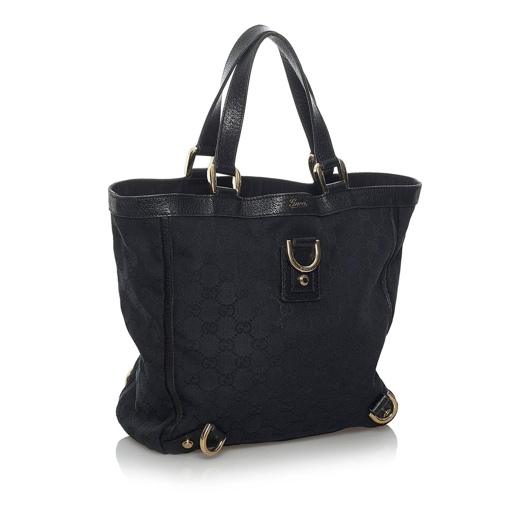 Gucci GG Canvas Abbey D-Ring Tote Bag (SHG-36166)