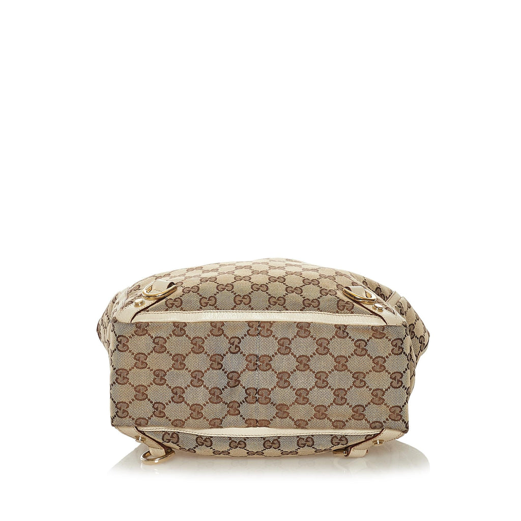 Gucci GG Canvas Abbey D-Ring Tote Bag (SHG-36170)