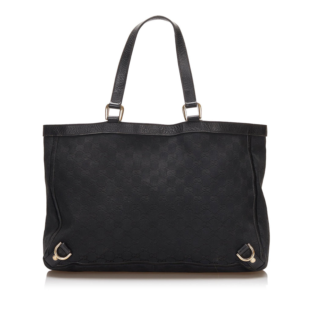 Gucci GG Canvas Abbey D- Ring Tote Bag (SHG-j3ZbIL)