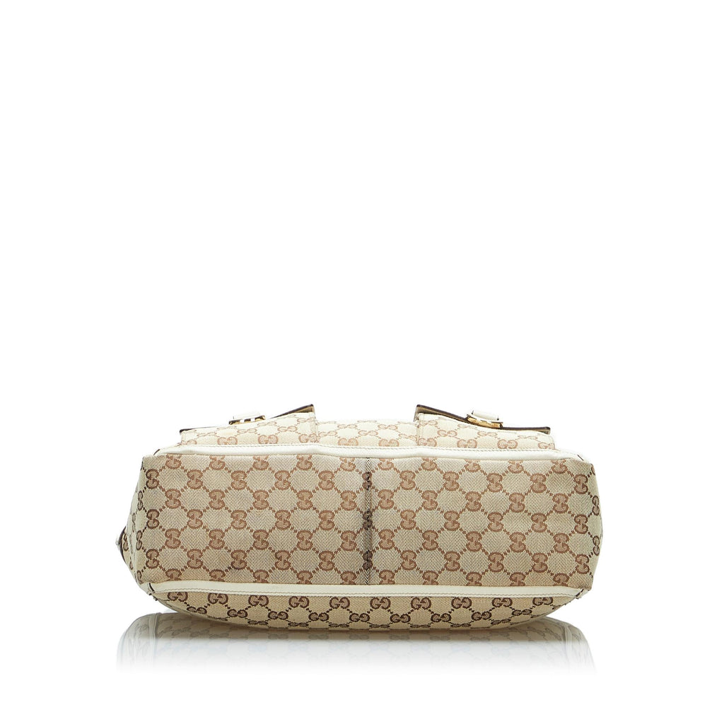 Gucci GG Canvas Abbey D-Ring Tote Bag (SHG-XtY2ov)