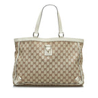 Gucci GG Canvas Abbey D-Ring Tote Bag (SHG-5HkU7J)