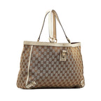 Gucci GG Canvas Abbey D-Ring Tote Bag (SHG-w0nWpO)