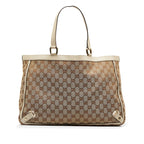 Gucci GG Canvas Abbey D-Ring Tote Bag (SHG-PEYwiu)