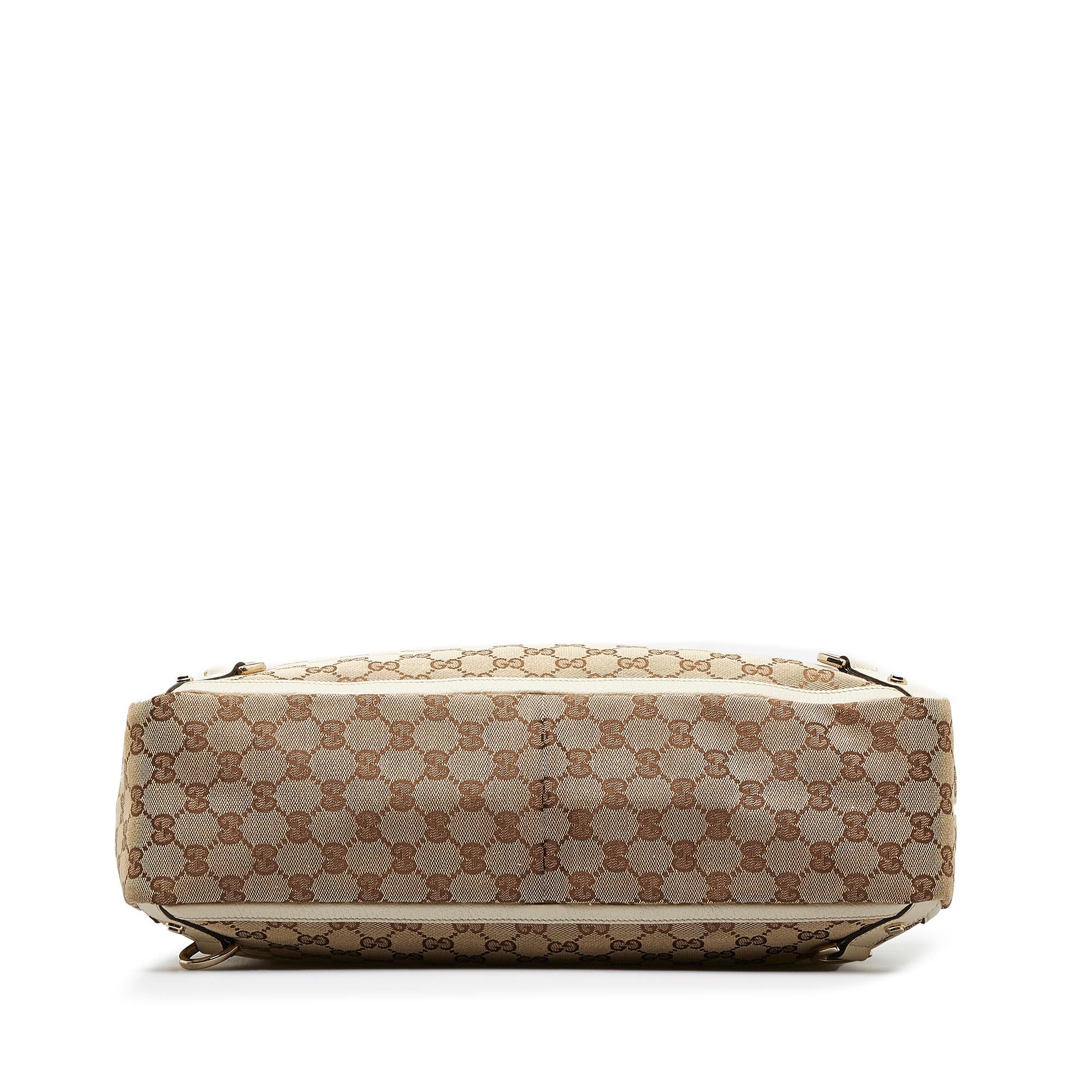 Gucci GG Canvas Abbey D-Ring Tote Bag (SHG-PEYwiu)