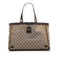 Gucci GG Canvas Abbey D-Ring Tote Bag (SHG-BKsU3n)