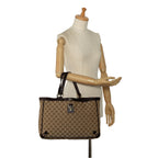 Gucci GG Canvas Abbey D-Ring Tote Bag (SHG-1V10IL)