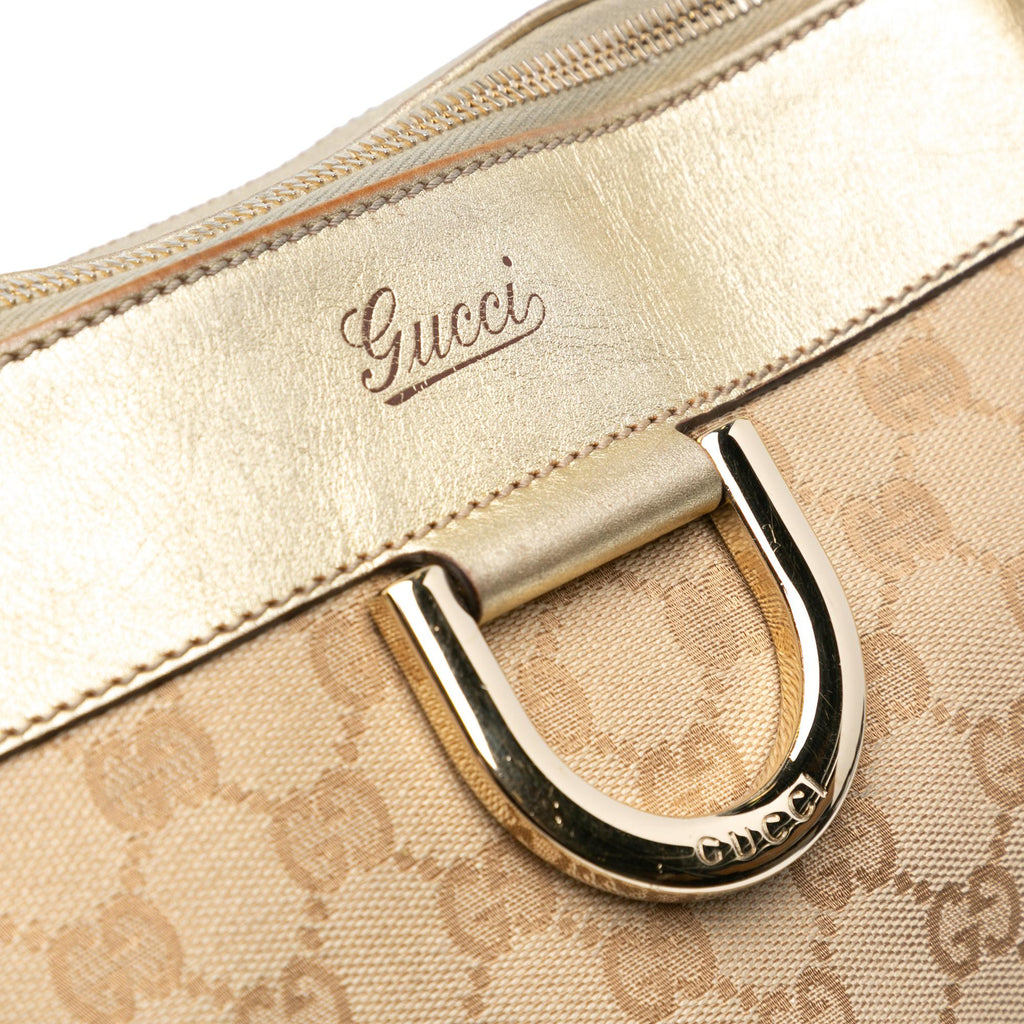 Gucci GG Canvas Abbey D Ring Tote Bag (SHG-Yn7kcN)