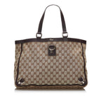 Gucci GG Canvas Abbey D-Ring Tote (SHG-mTyyiF)