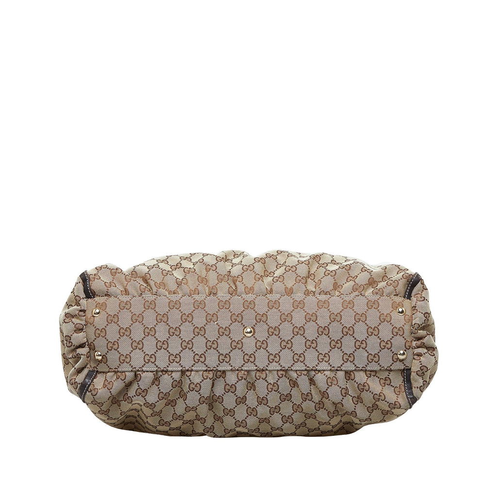 Gucci GG Canvas Abbey D-Ring Tote (SHG-i0gmim)