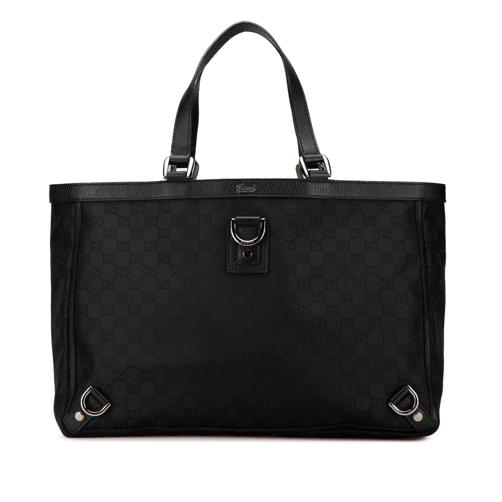 Gucci GG Canvas Abbey D Ring Tote (SHG-O6GTog)