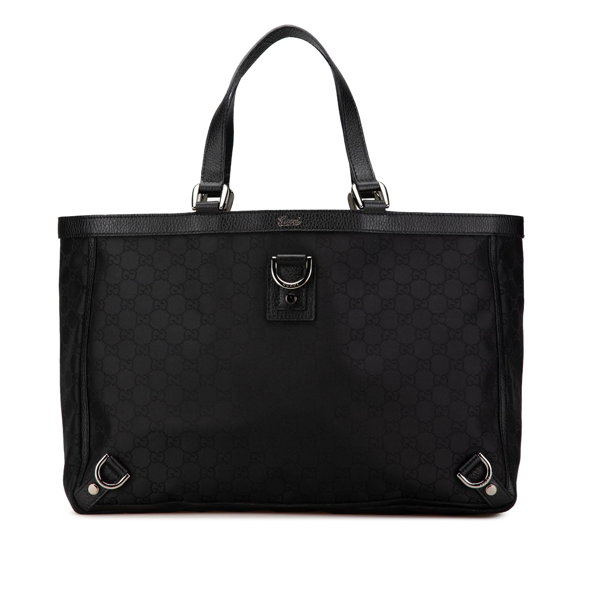 Gucci GG Canvas Abbey D Ring Tote (SHG-O6GTog)