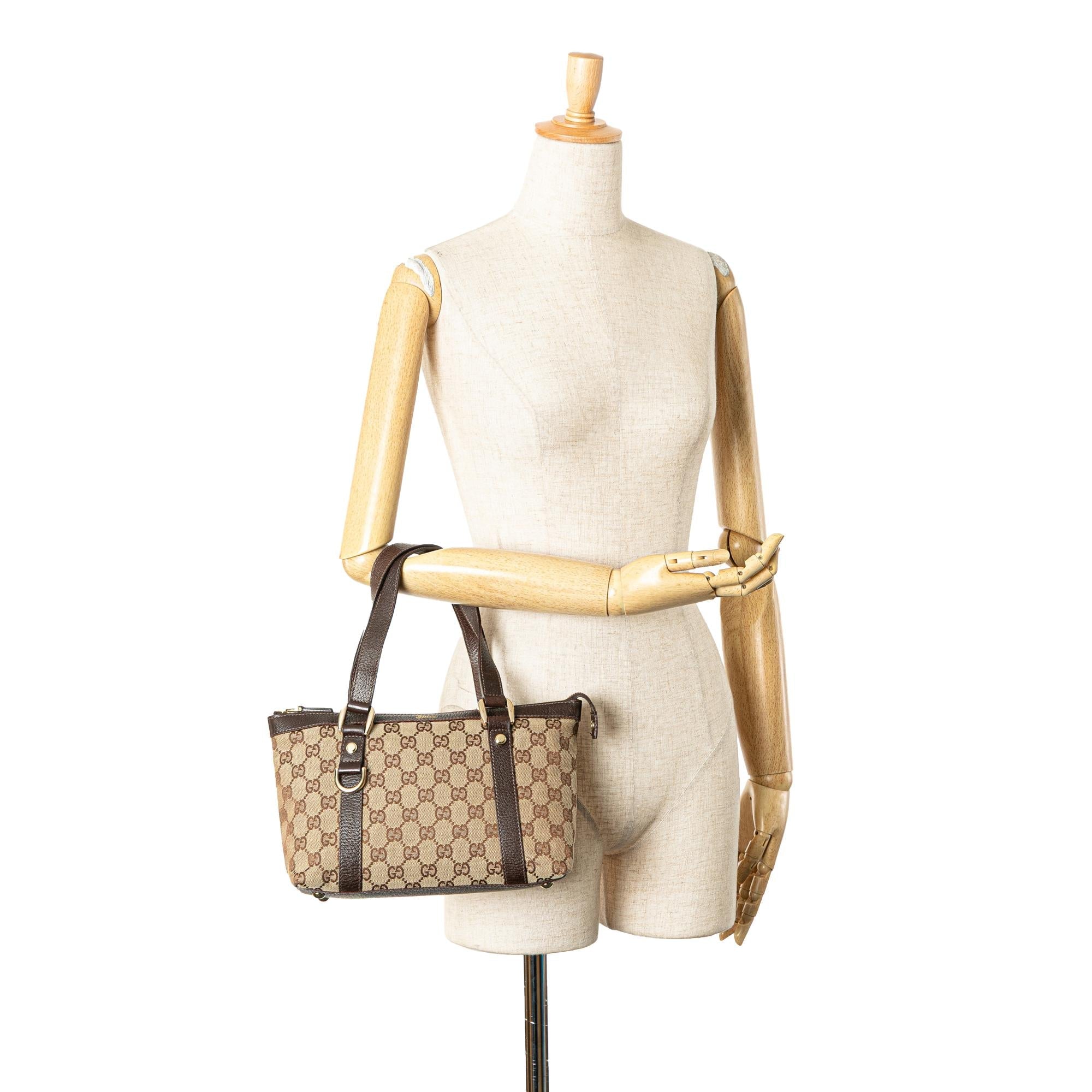 Gucci GG Canvas Abbey D Ring Tote