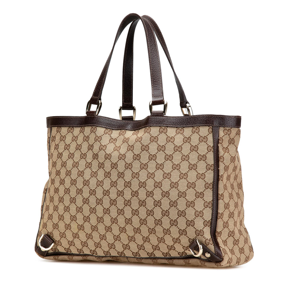 Gucci GG Canvas Abbey D Ring Tote