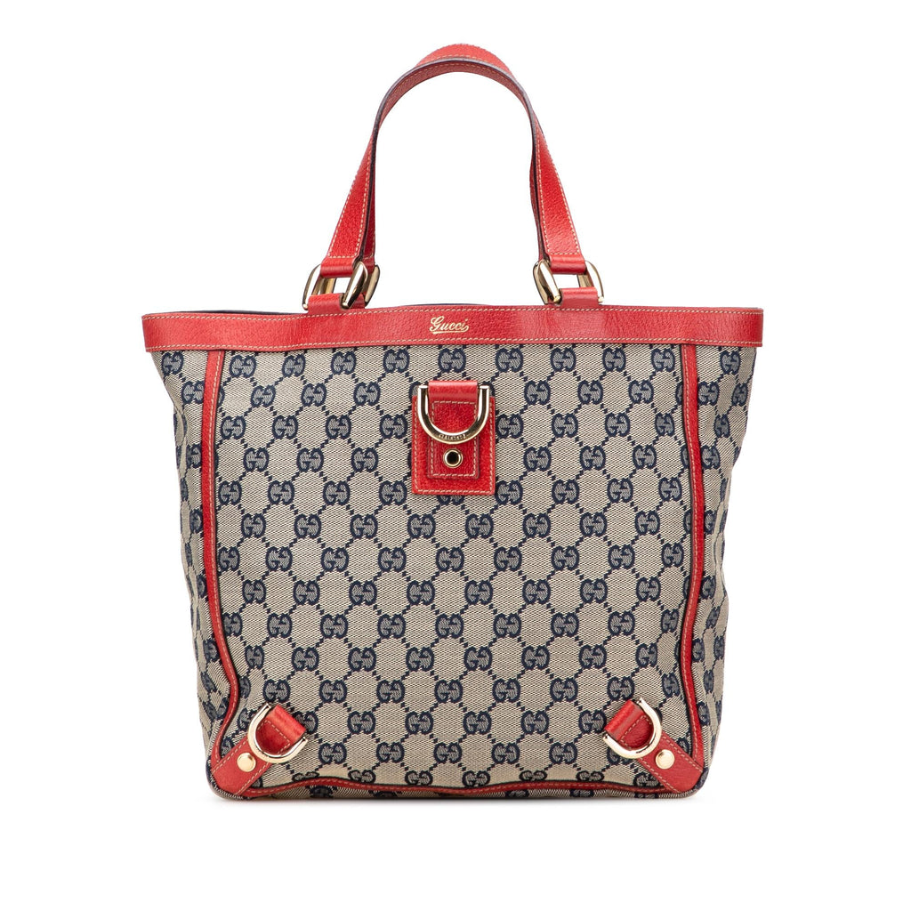 Gucci GG Canvas Abbey D Ring Tote