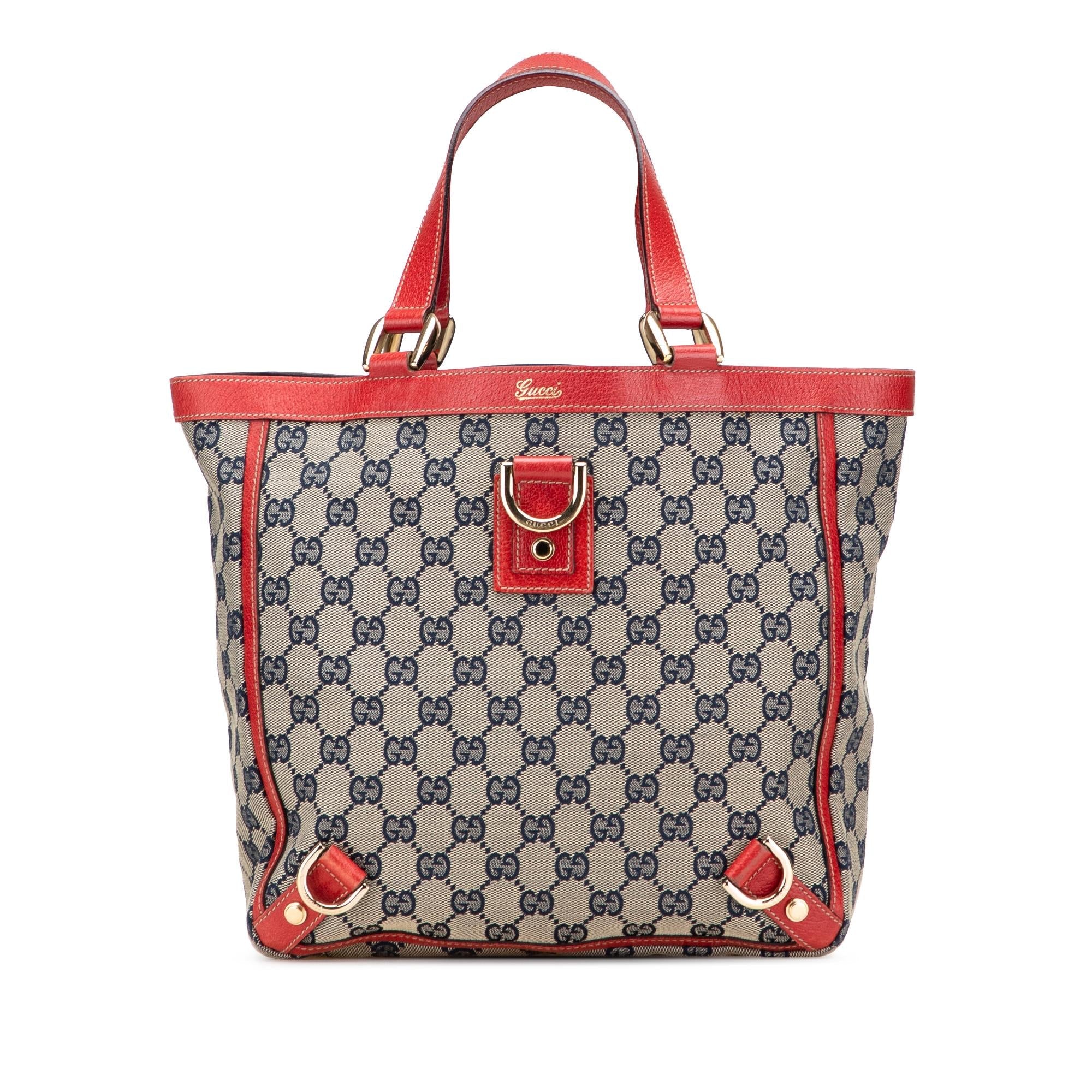 Gucci GG Canvas Abbey D Ring Tote