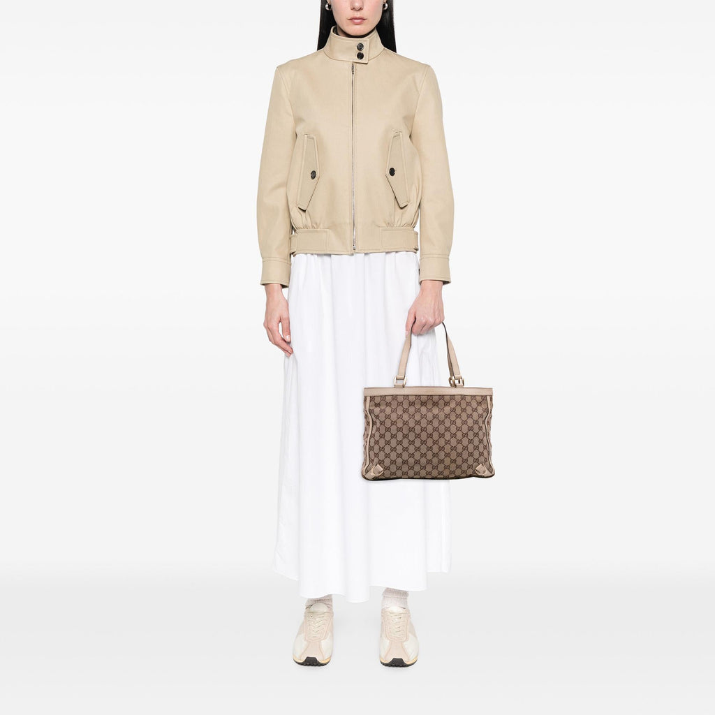 Gucci GG Canvas Abbey D Ring Tote
