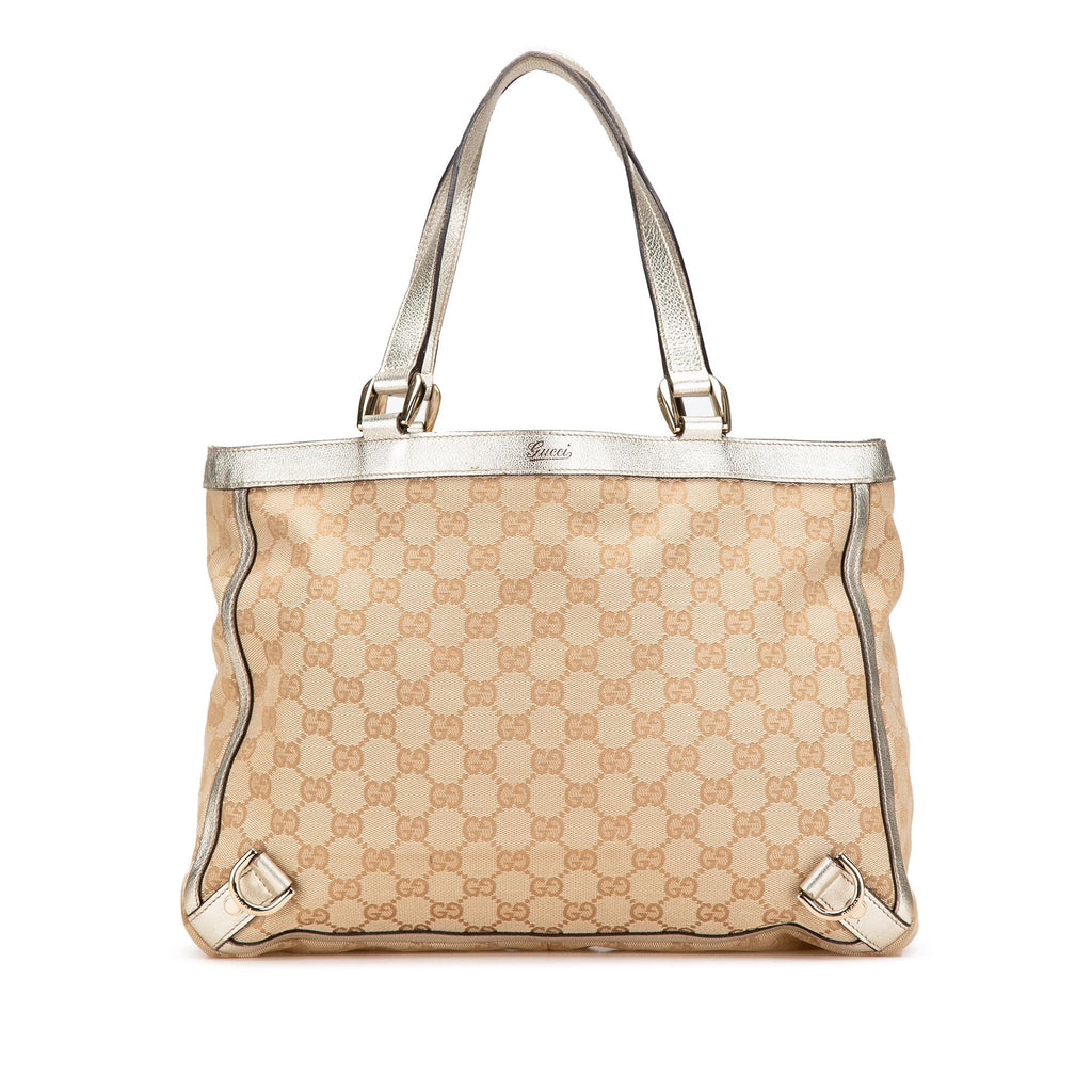 Gucci GG Canvas Abbey D Ring Tote