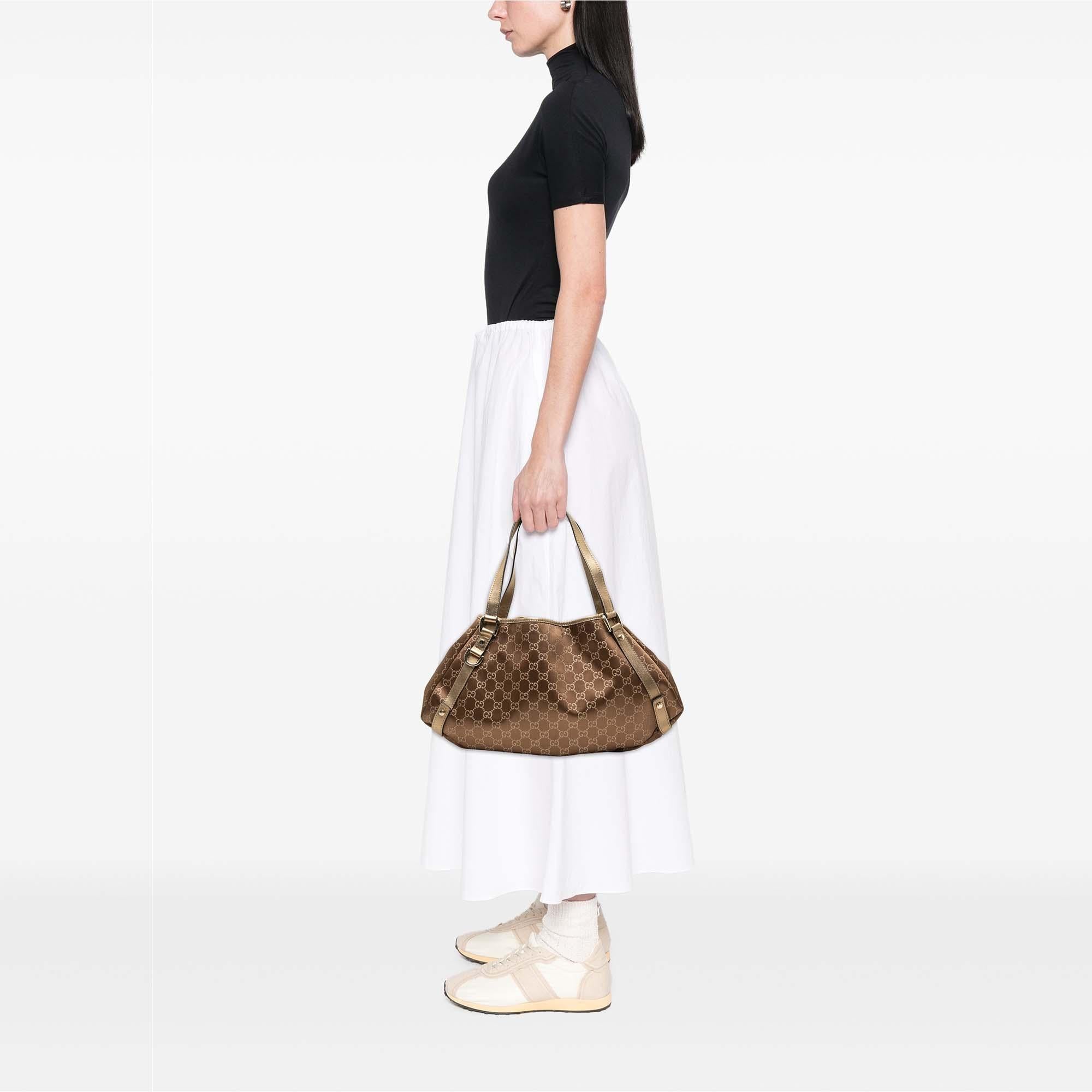 Gucci GG Canvas Abbey D Ring Tote