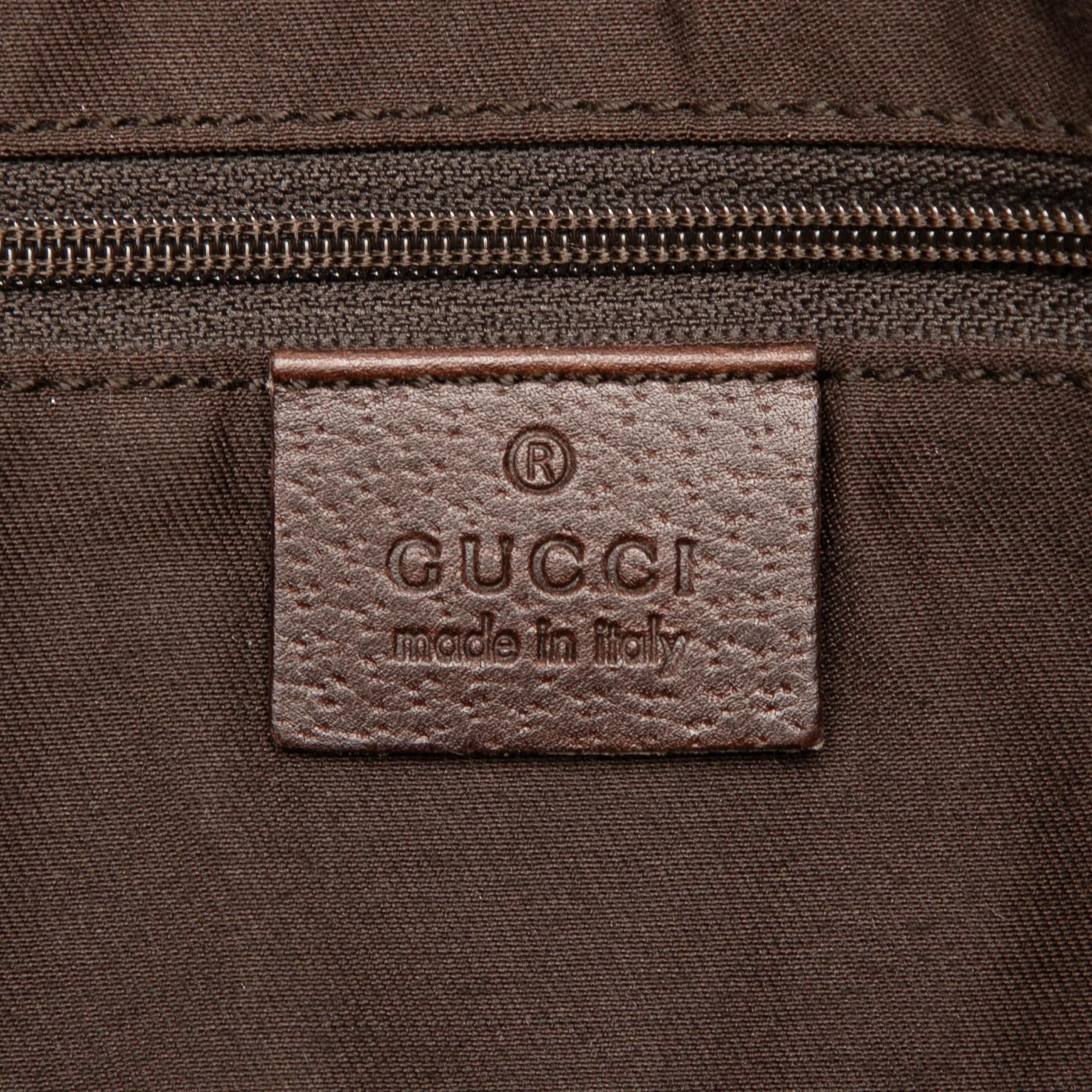 Gucci GG Canvas Abbey D Ring Tote