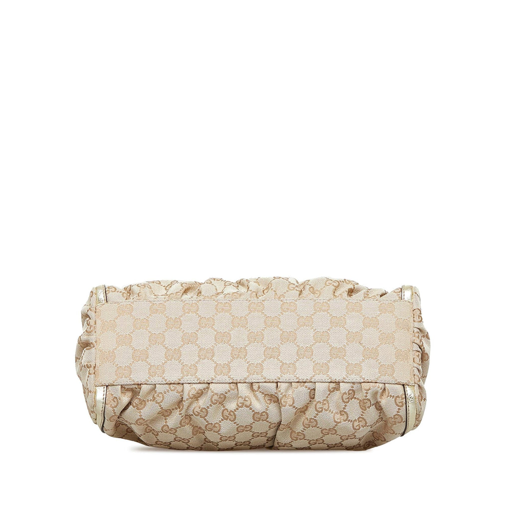 Gucci GG Canvas Abbey D-Ring handbag (SHG-sgEC31)