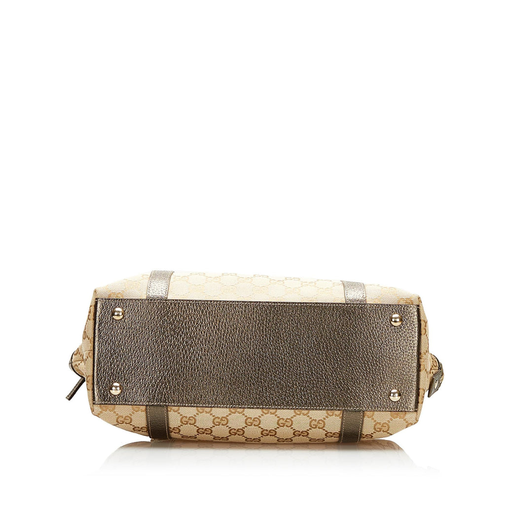 Gucci GG Canvas Abbey-D Ring (SHG-35270)