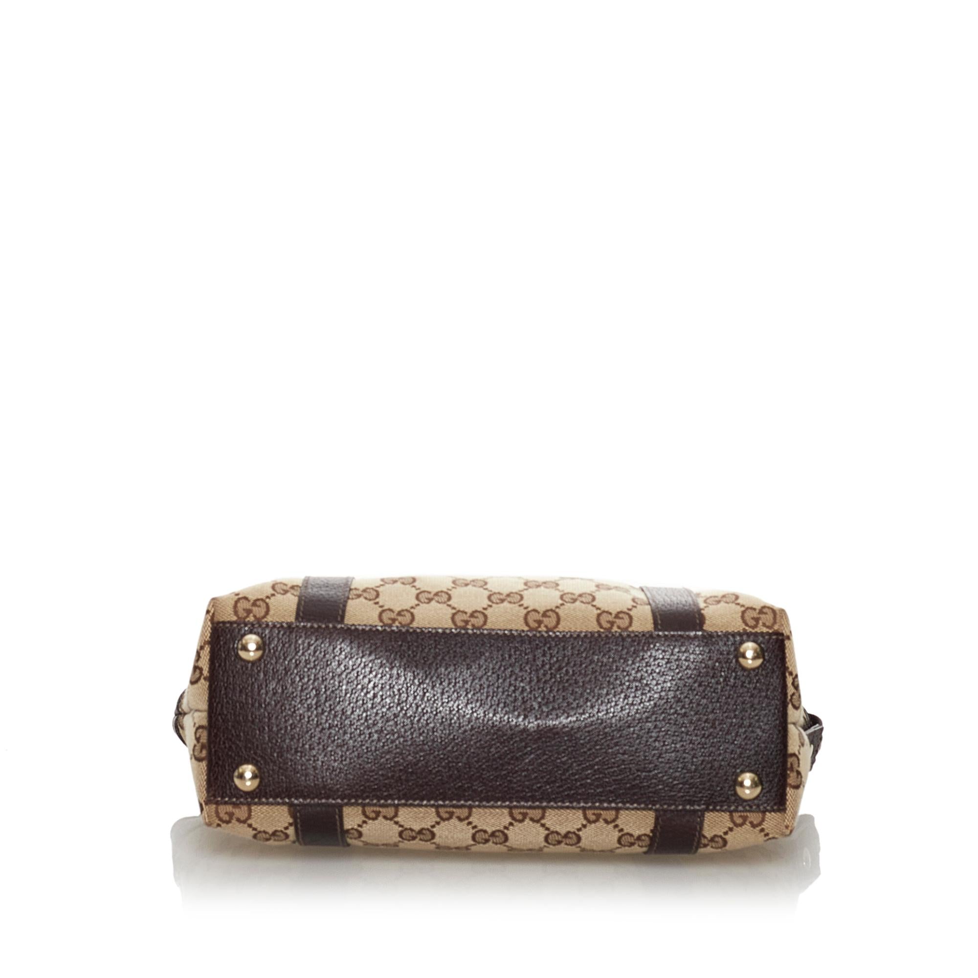 Gucci GG Canvas Abbey Handbag (SHG-30658)