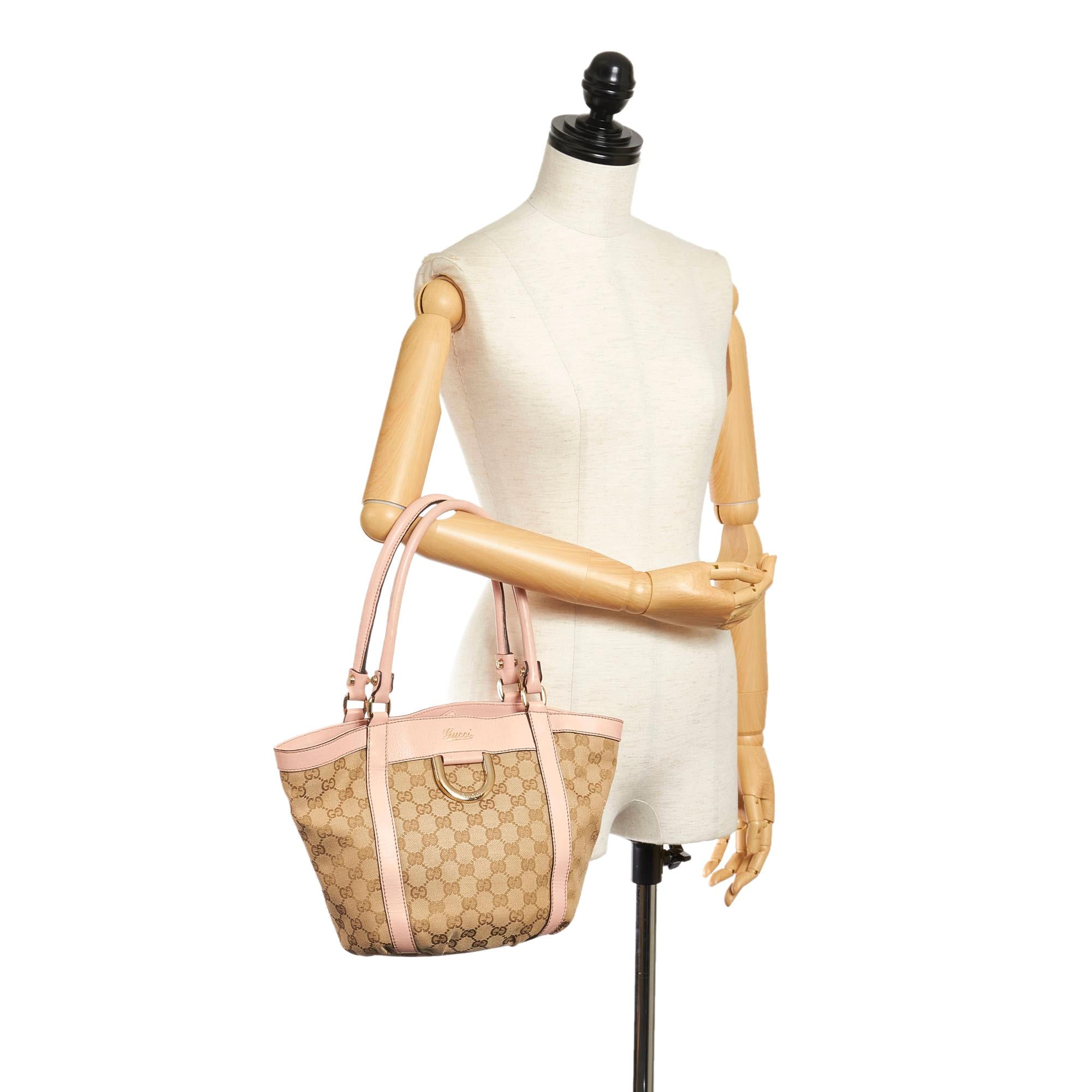 Gucci GG Canvas Abbey Handbag (SHG-37762)