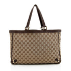 Gucci GG Canvas Abbey Large Tote (SHF-22954)