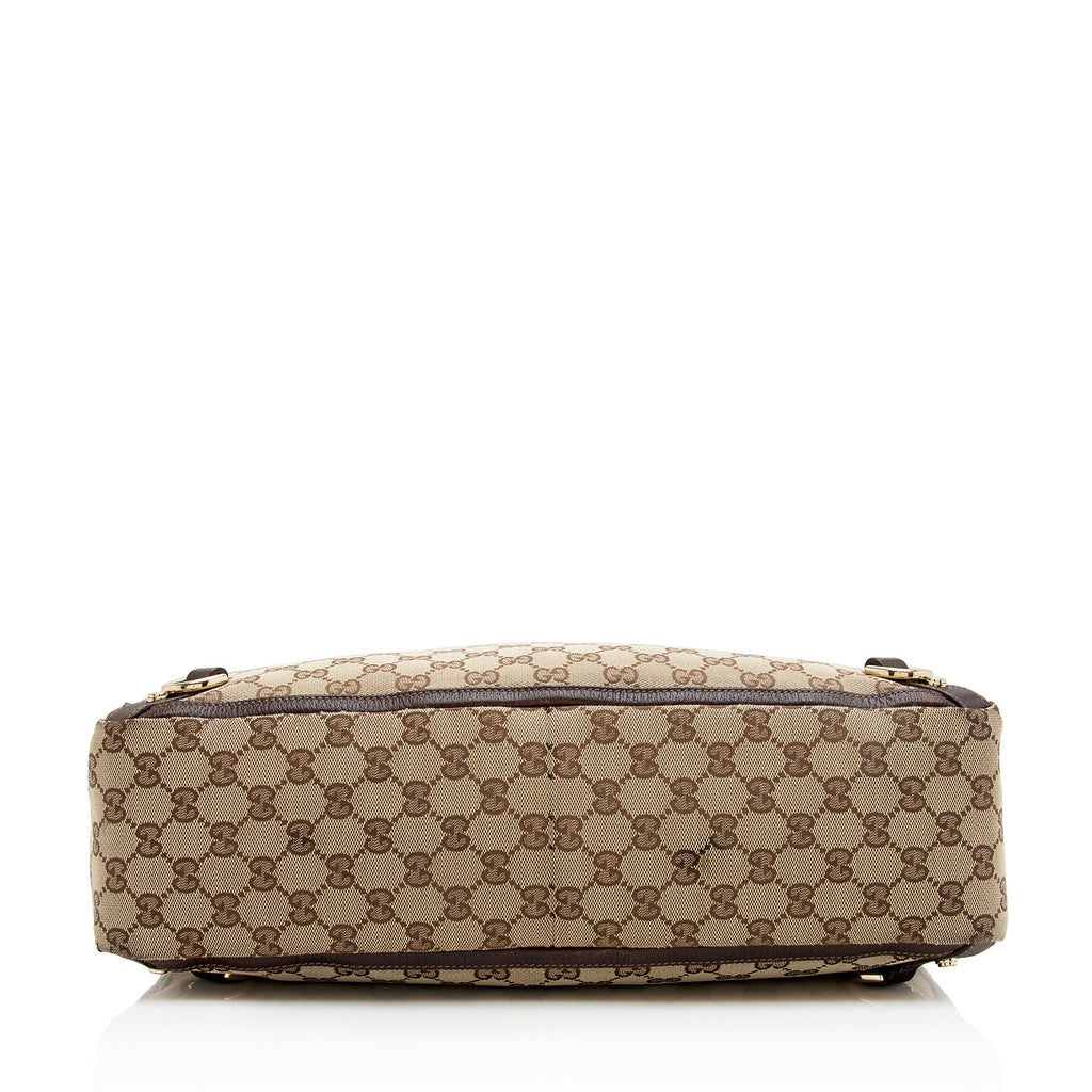 Gucci GG Canvas Abbey Large Tote (SHF-22954)