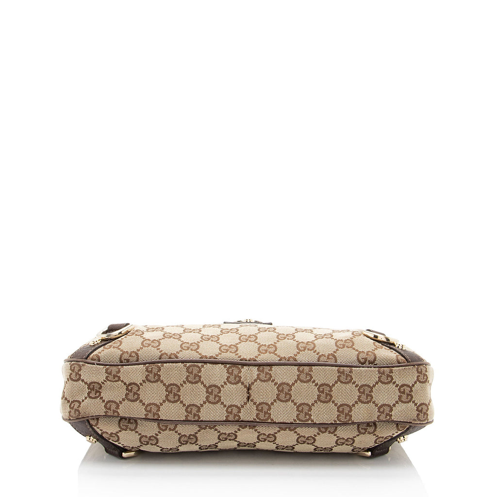 Gucci GG Canvas Abbey Medium Hobo