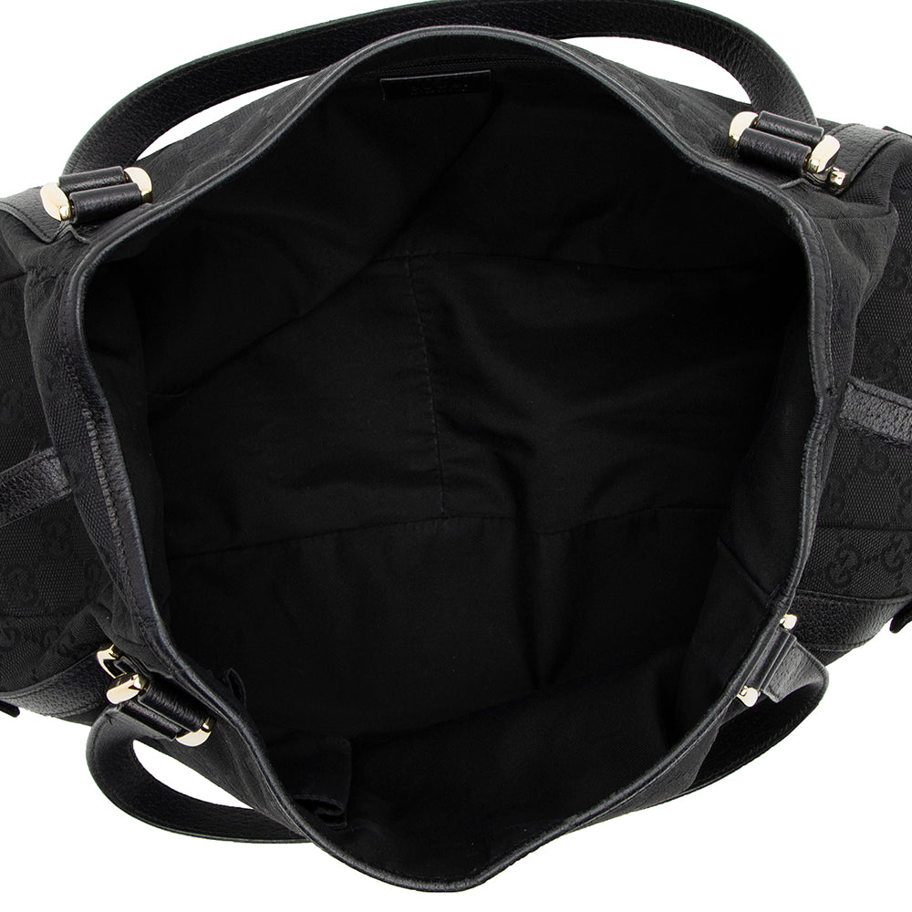 Gucci GG Canvas Abbey Medium Shoulder Bag (SHF-14611)