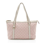 Gucci GG Canvas Abbey Medium Tote (SHF-M6QWPr)