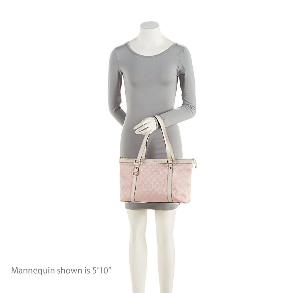 Gucci GG Canvas Abbey Medium Tote (SHF-M6QWPr)